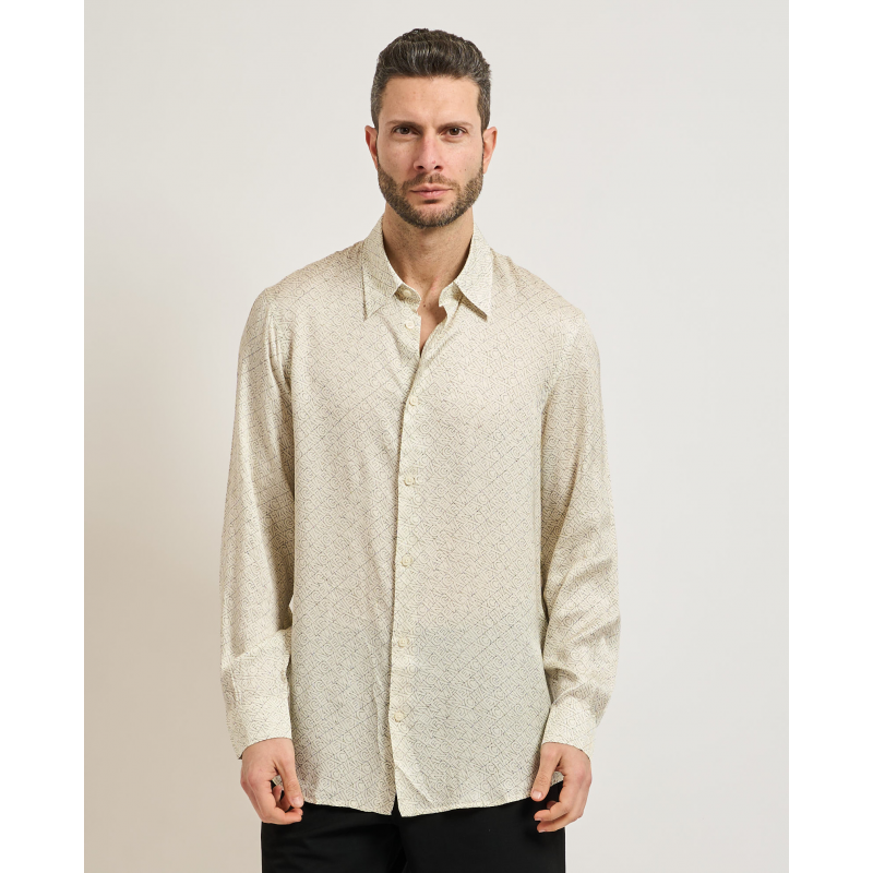 Armani Exchange Shirts beige