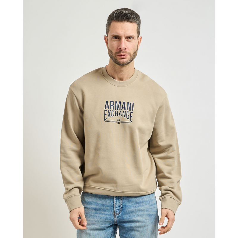 Armani Exchange Shirts beige