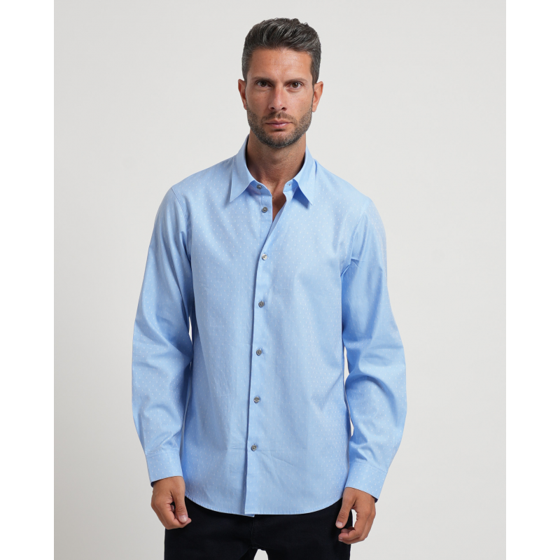 Armani Exchange Blaue Hemden