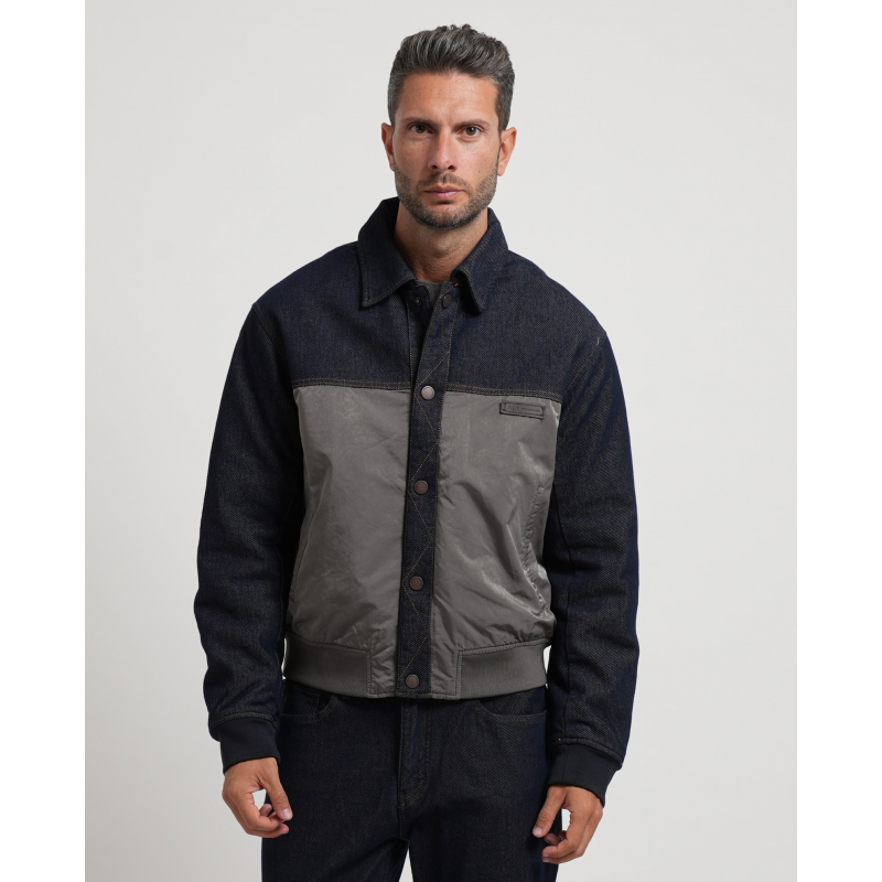 Armani Exchange Blaue Jacken