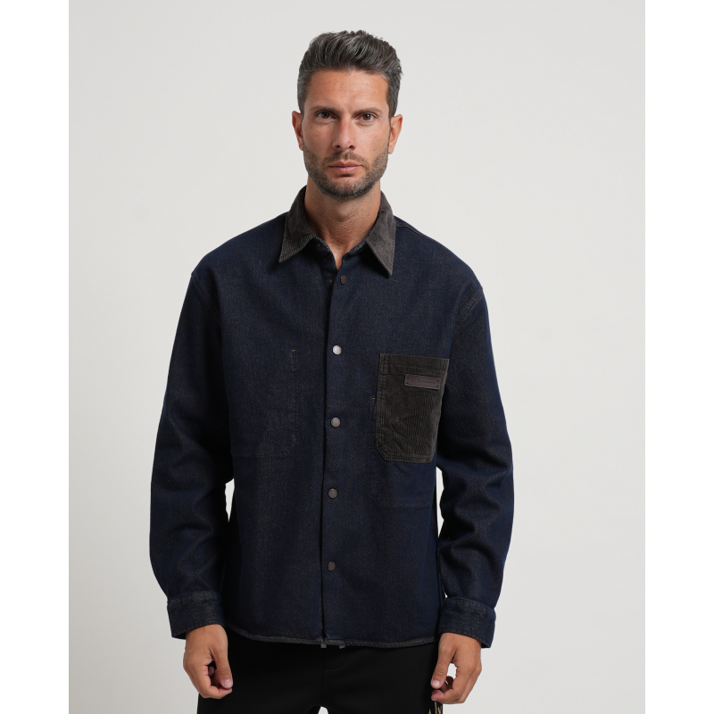 Armani Exchange Blaue Hemden