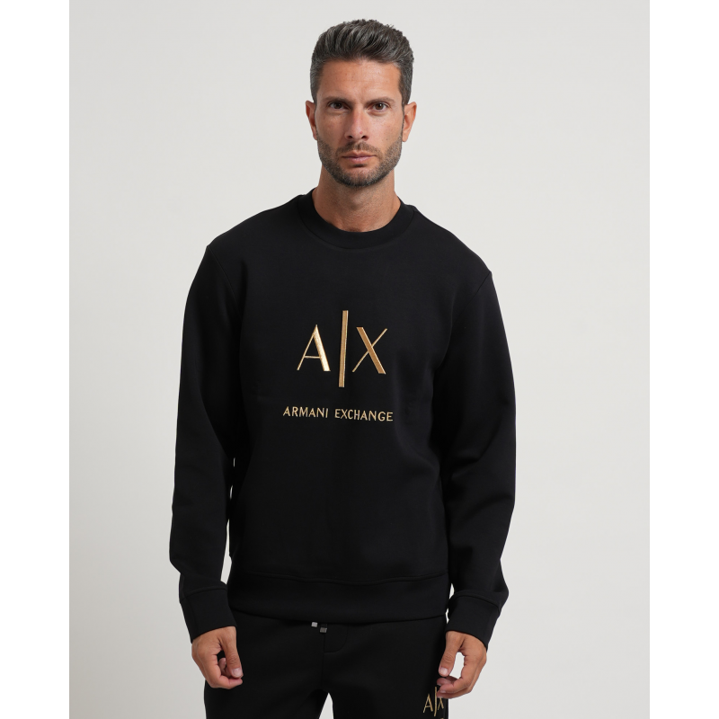Armani Exchange Shirts Schwarz