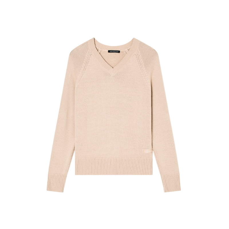 Armani Exchange Shirts beige