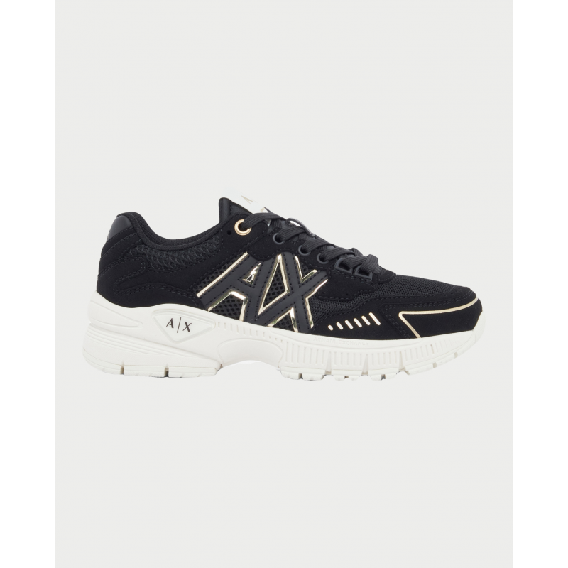 Armani Exchange Schwarze Sneaker