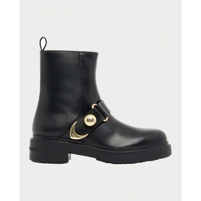 Armani Exchange Stiefel schwarz