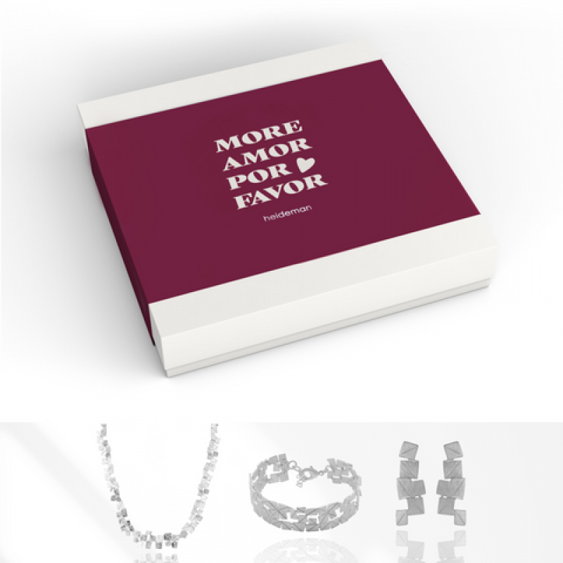 Heideman Geschenkbox Loveletter Partis : Silber M