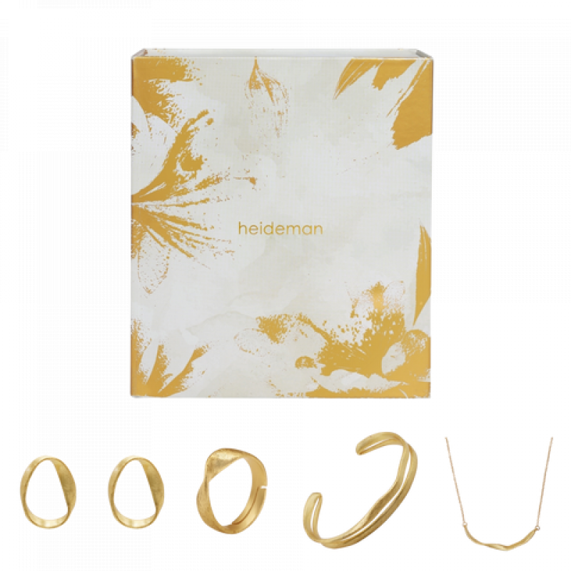 Heideman Damen Four Moments Geschenkbox Fineline : Gold