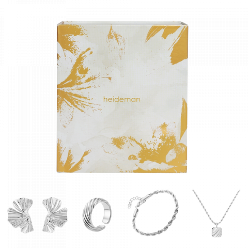 Heideman Four Moments Geschenkbox Gravur : Silber