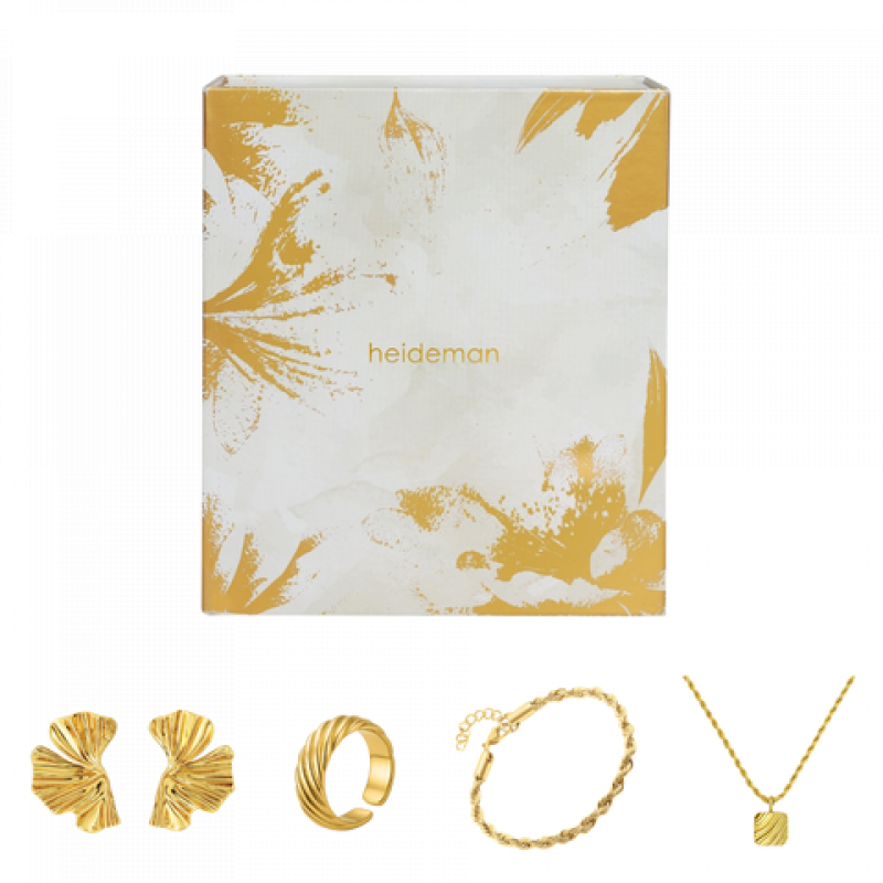 Heideman Four Moments Geschenkbox Gravur : Gold