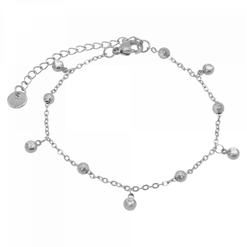 Heideman Damen Armband Jade : Silber