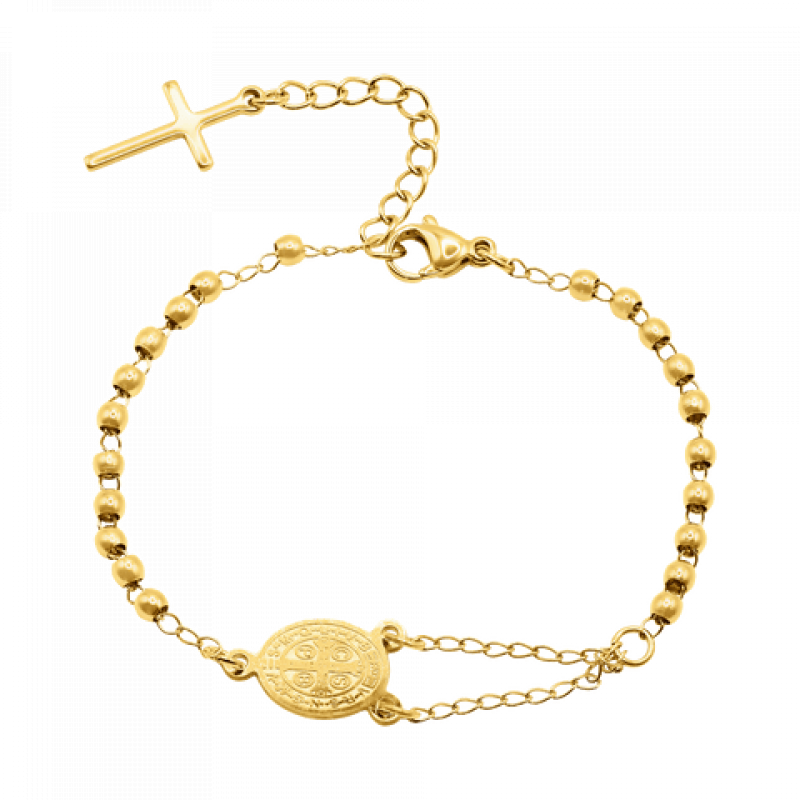 Heideman Damen Armband Rosarium : Gold