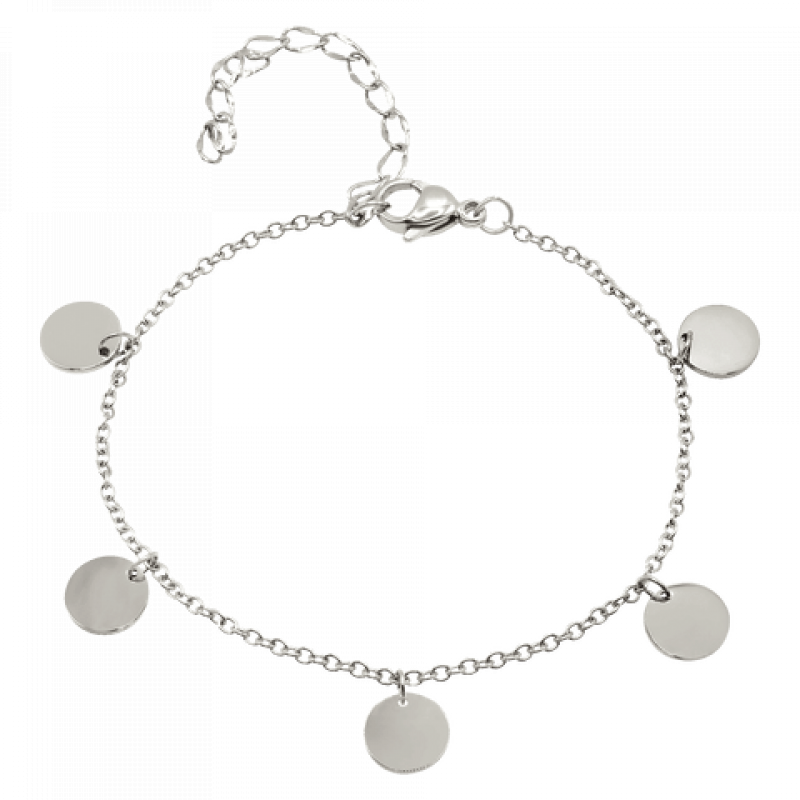 Heideman Damen Armband Kreise : Silber