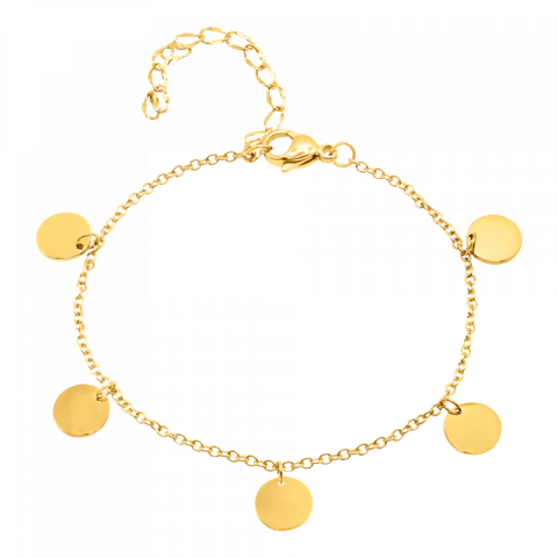 Heideman Damen Armband Kreise : Gold