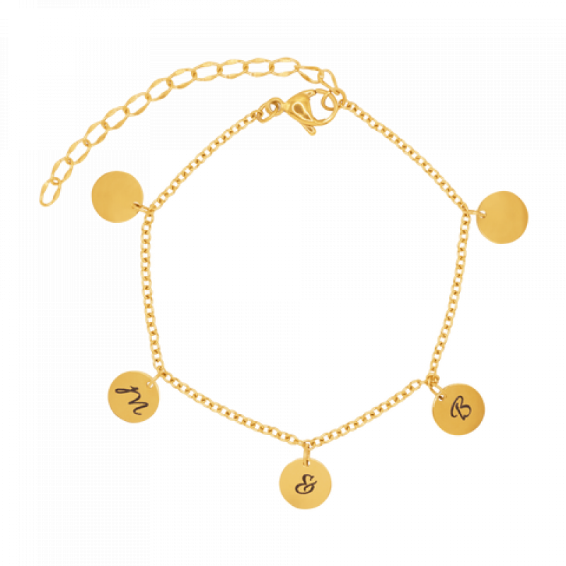 Heideman Damen Armband Kreise : Gold