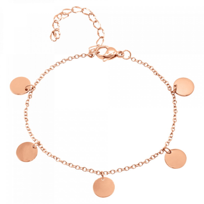 Heideman Damen Armband Kreise : Rose