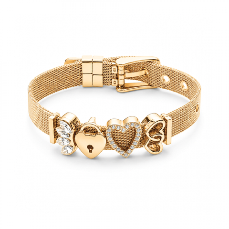 Heideman Damen Armband Milanaise : Gold