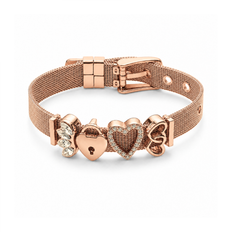 Heideman Damen Armband Milanaise : Rose