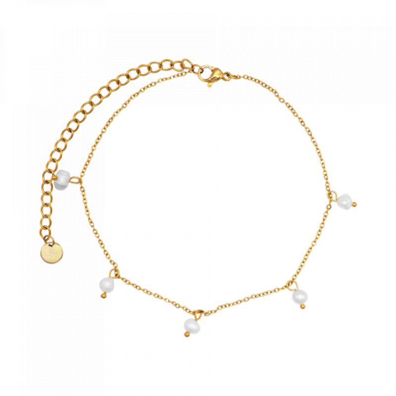 Heideman Damen Fußkettchen Lark : Gold – Bild 1 von 2