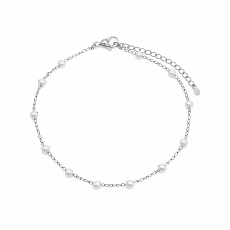 Heideman Fußkettchen Lune : Silber