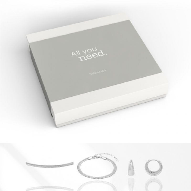 Heideman Geschenkbox All you need Basic : Silber M