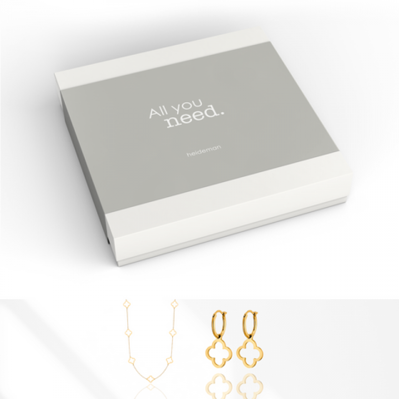 Heideman Geschenkbox All you need Kleeblatt : Gold S