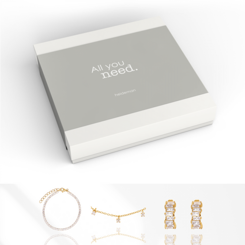 Heideman Geschenkbox All you need Stein : Gold M