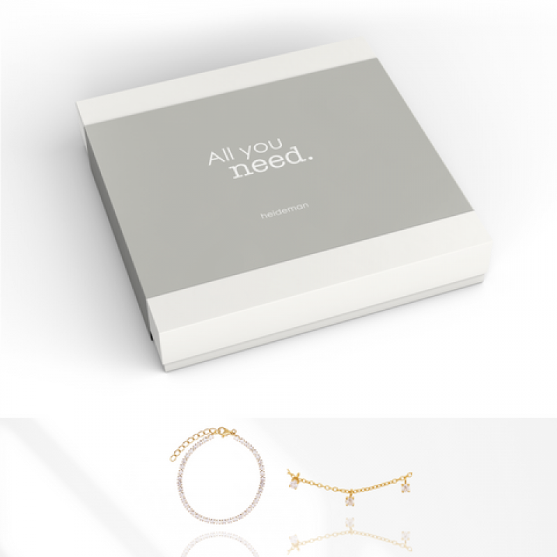 Heideman Geschenkbox All you need Stein : Gold S