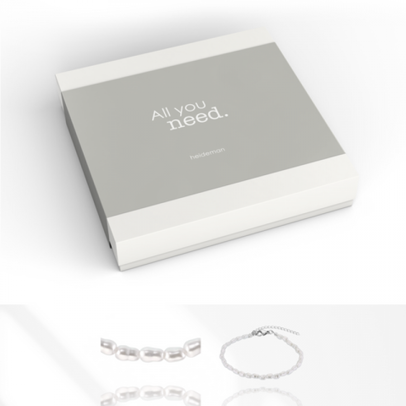 Heideman Geschenkbox All you need Perle : Silber S – Bild 1 von 2