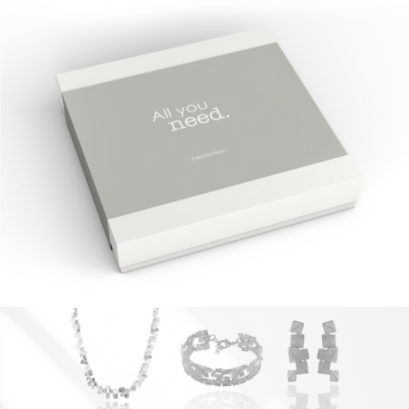 Heideman Geschenkbox All you need Partis : Silber M