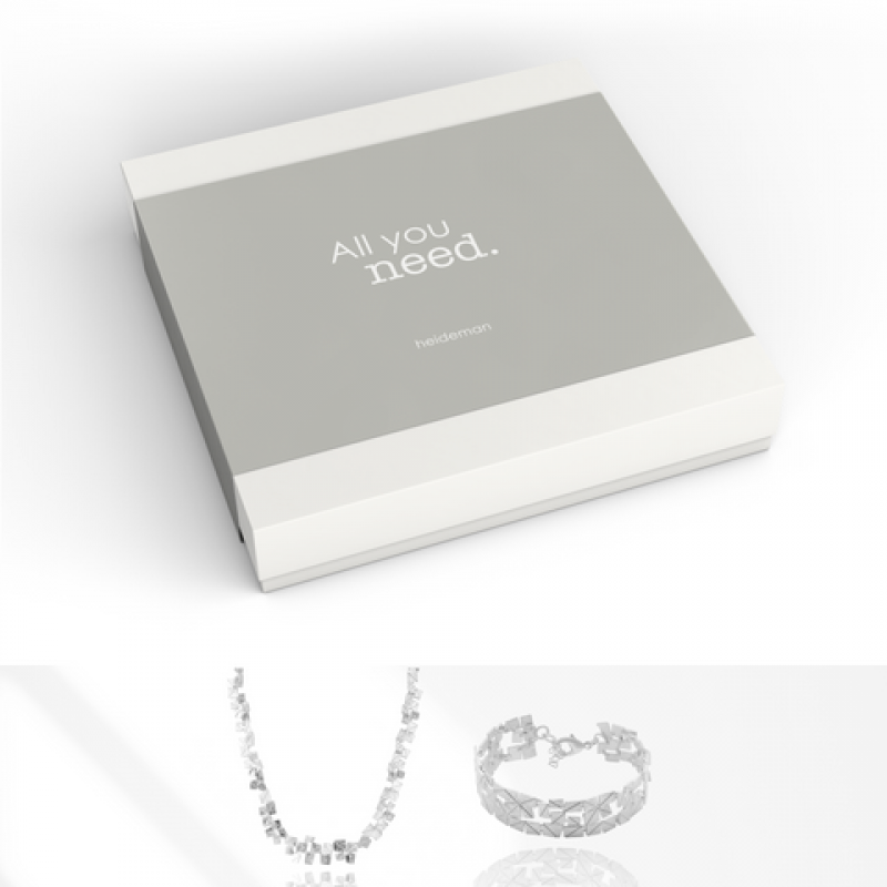 Heideman Geschenkbox All you need Partis : Silber S