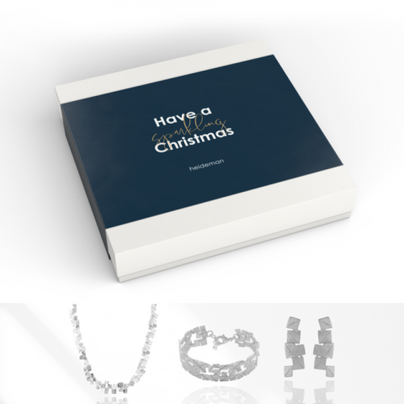 Heideman Geschenkbox X-MAS Partis : Silber M