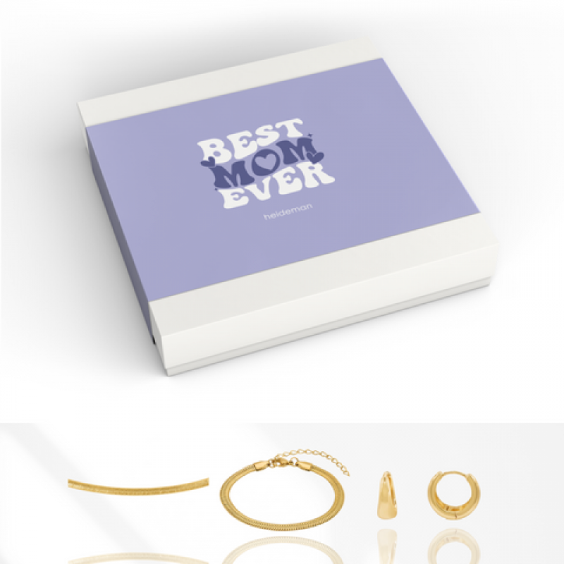 Heideman Geschenkbox BEST MOM Basic : Gold M