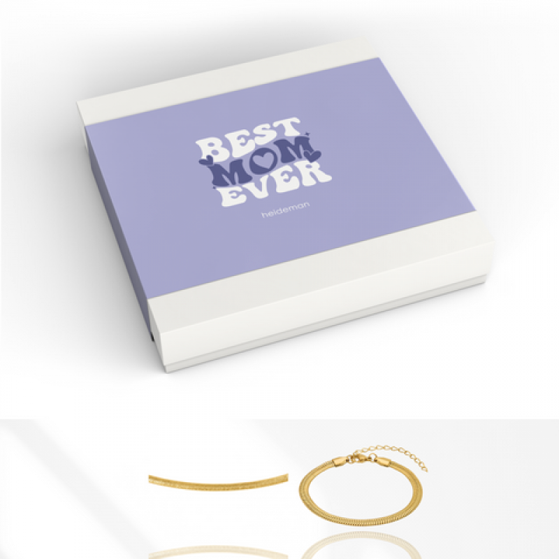 Heideman Geschenkbox BEST MOM Basic : Gold S