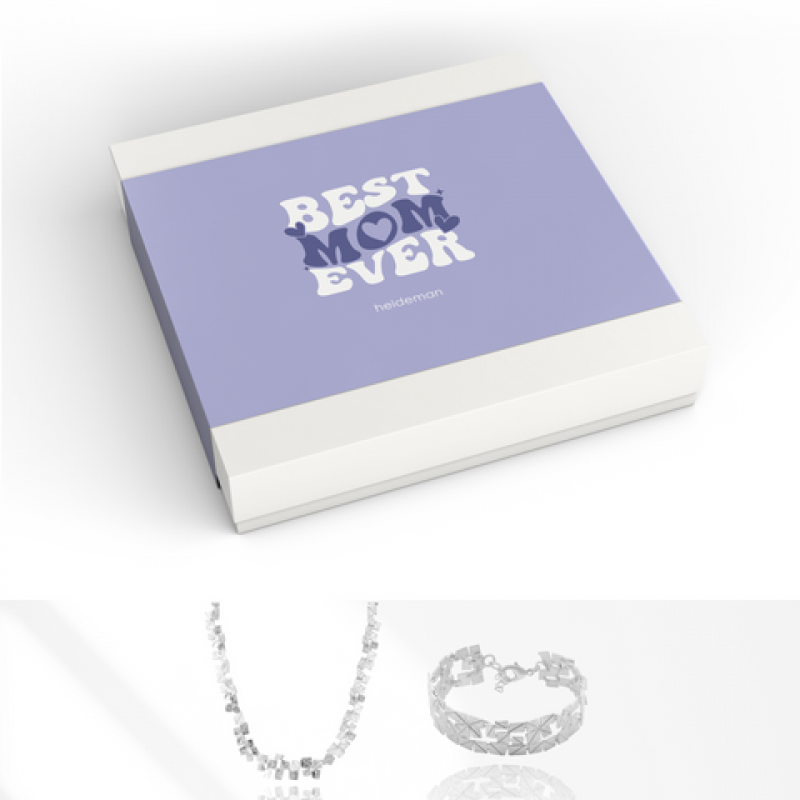 Heideman Geschenkbox BEST MOM Partis : Silber S