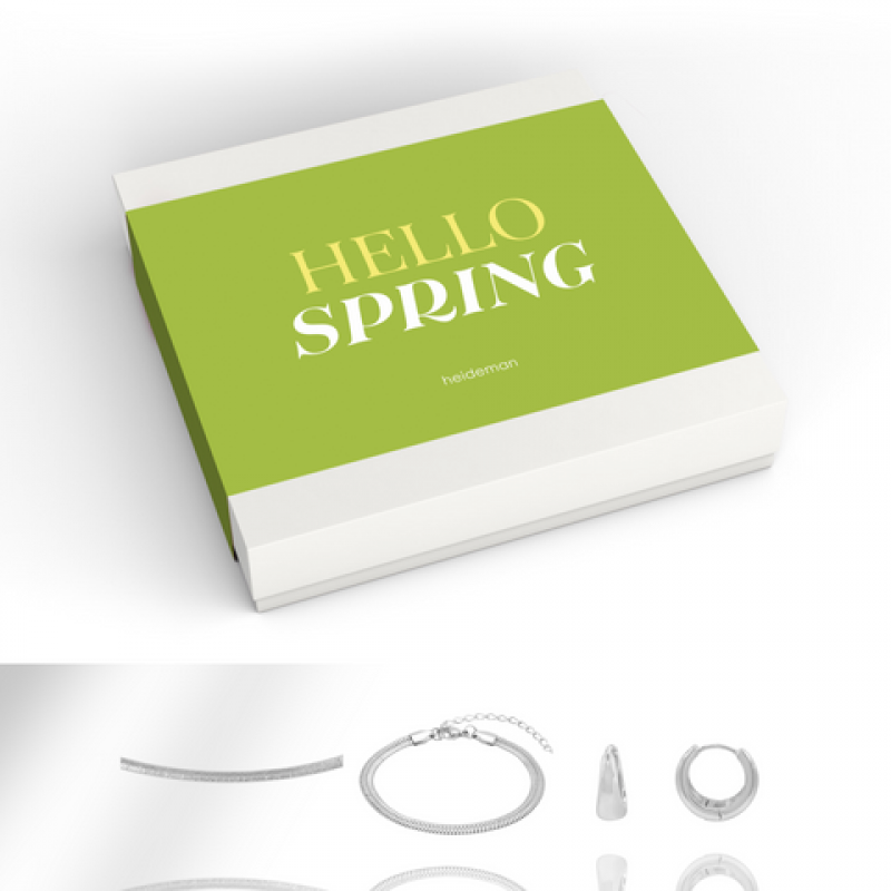 Heideman Geschenkbox Spring Basic : Silber M