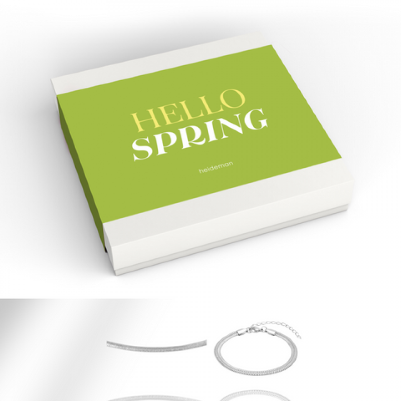 Heideman Geschenkbox Spring Basic : Silber S