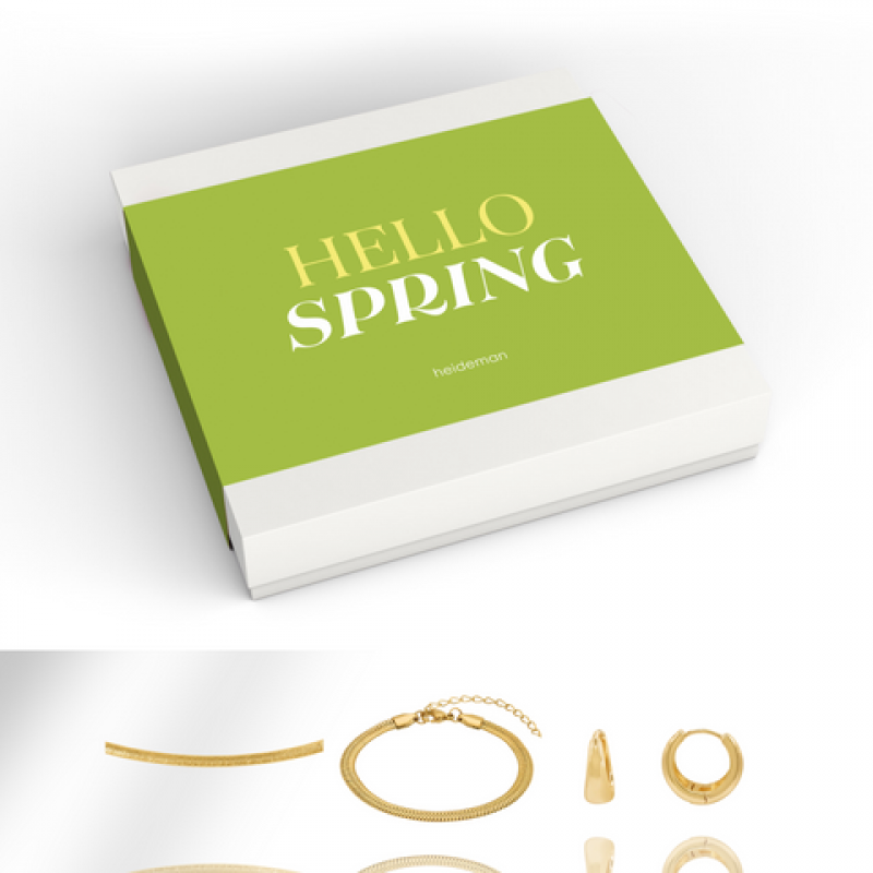 Heideman Geschenkbox Spring Basic : Gold M
