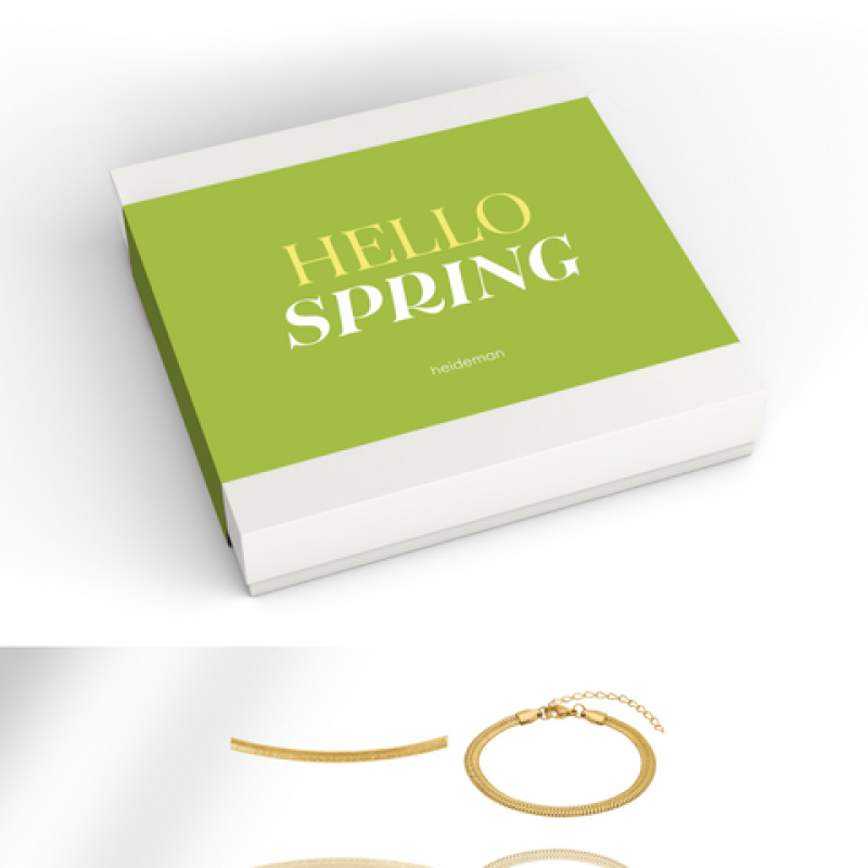 Heideman Geschenkbox Spring Basic : Gold S