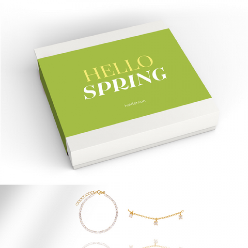 Heideman Geschenkbox Spring Stein : Gold S
