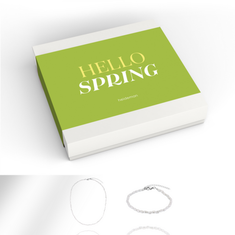 Heideman Geschenkbox Spring Perle : Silber S – Bild 1 von 2