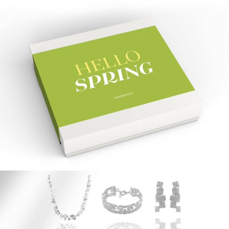 Heideman Geschenkbox Spring Partis : Silber M