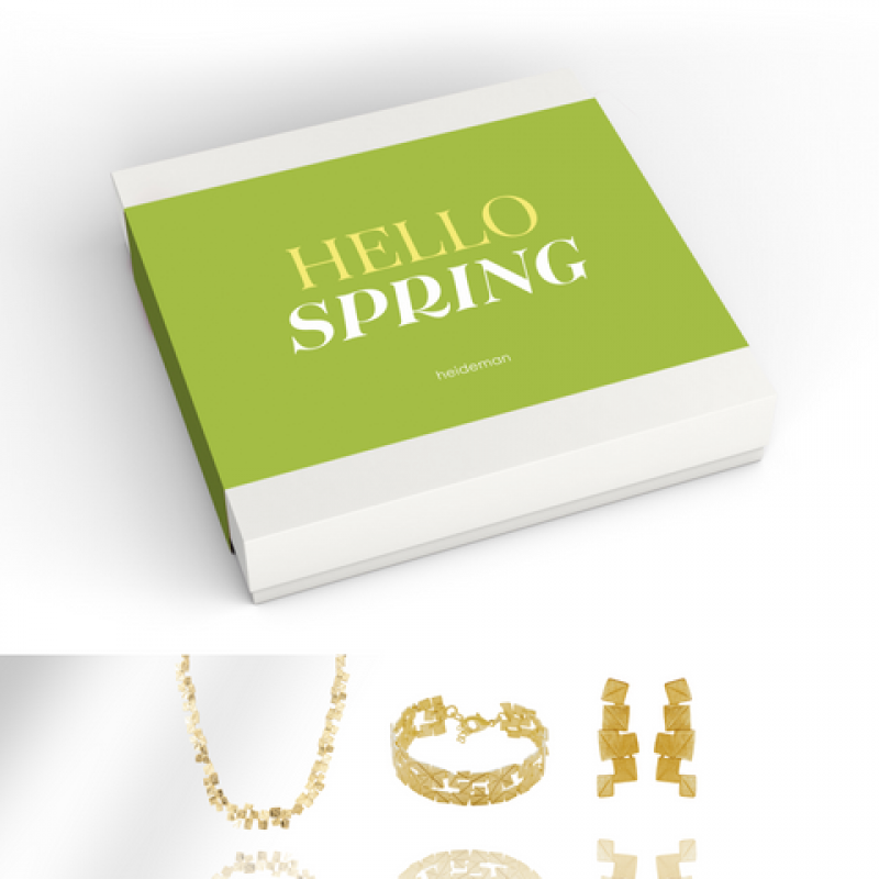 Heideman Geschenkbox Spring Partis : Gold M – Bild 1 von 2