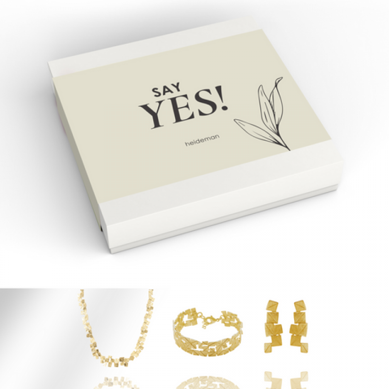Heideman Geschenkbox Say Yes Partis : Gold M – Bild 1 von 2