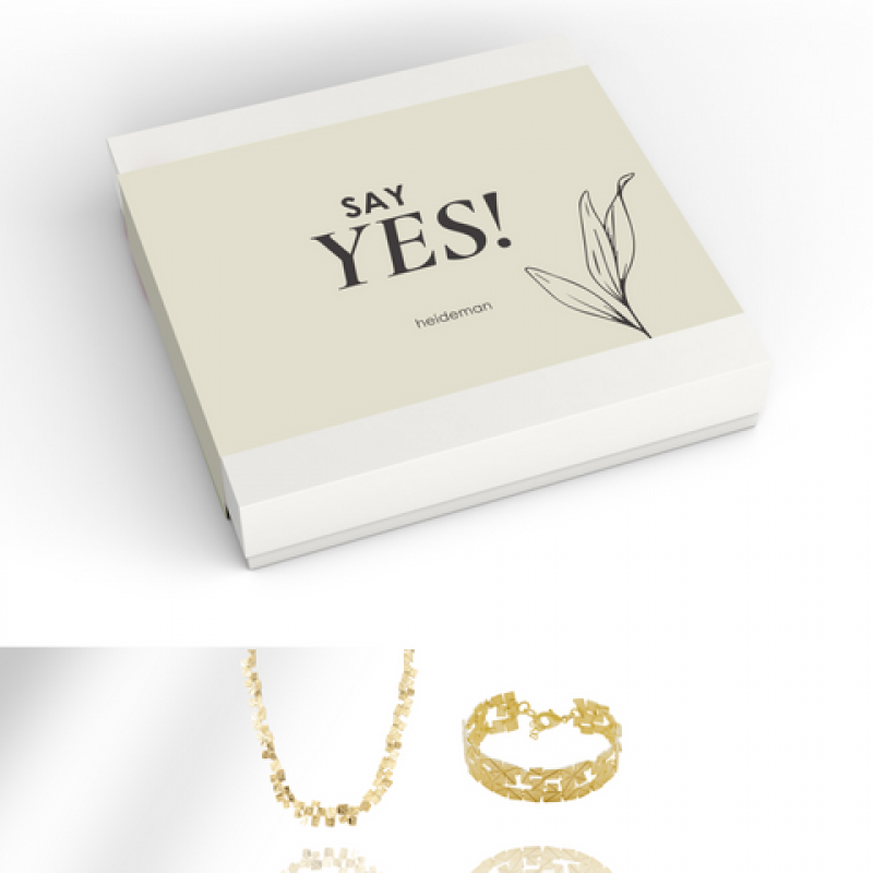 Heideman Geschenkbox Say Yes Partis : Gold S – Bild 1 von 2
