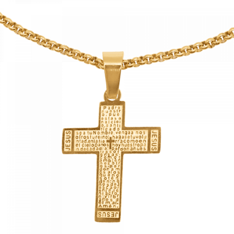 Heideman Damen Kette Crucis : Gold