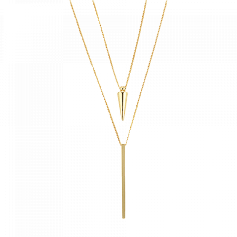 Heideman Damen Kette Duplo : Gold