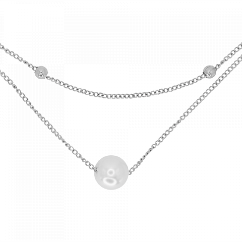 Heideman Damen Kette Sanja : Silber