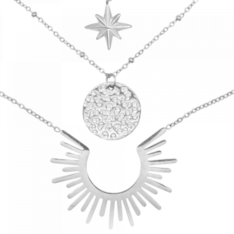 Heideman Kette Drusa : Silber