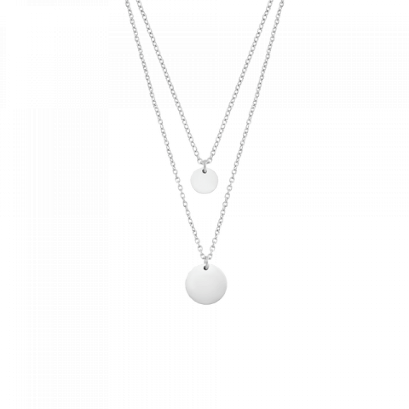 Heideman Damen Kette Circle : Silber