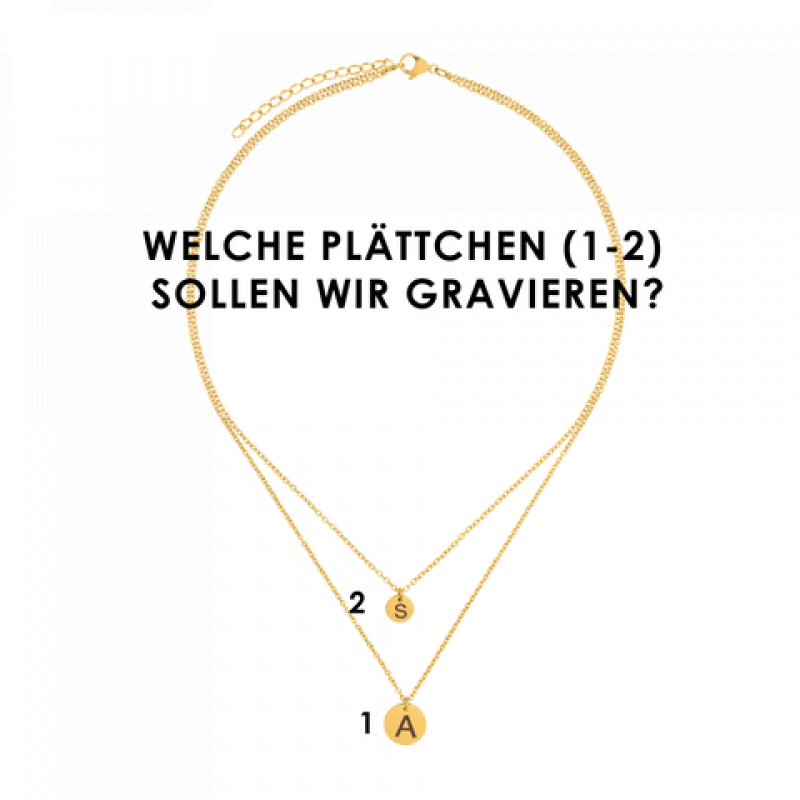 Heideman Damen Kette Circle : Gold